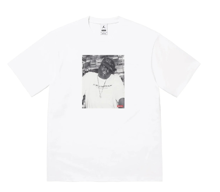 Supreme Jordan Biggie S/S Top Size Large White FW24 Supreme New York 2024 New gallery