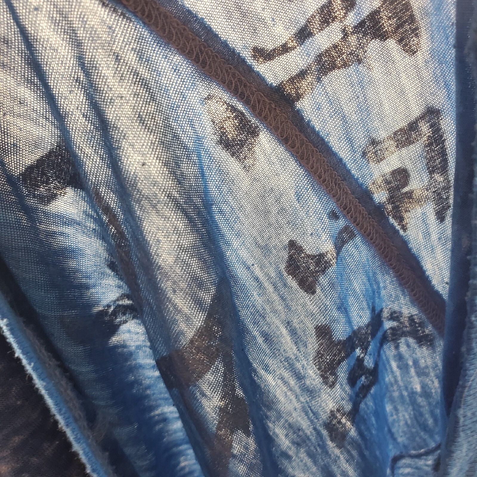 afflication men's shirt death riders blue burnout 2xl gallery