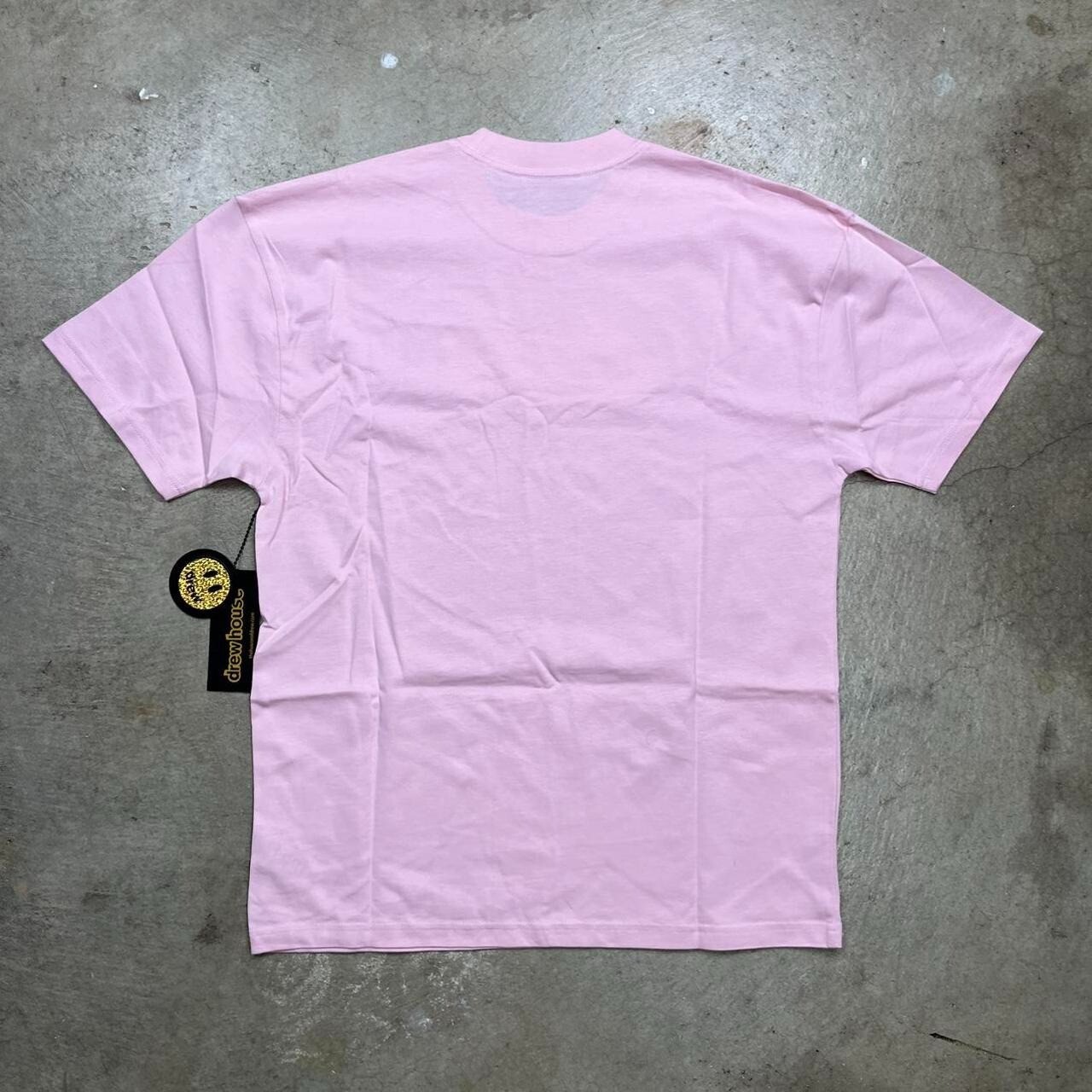 NWT Drew House Secret SS Tee Strawberry Pink Size XXS gallery