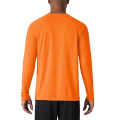 UPF50+ Men’s Sun Protection Long Sleeve T-Shirt Quick Drying Performance Shirts