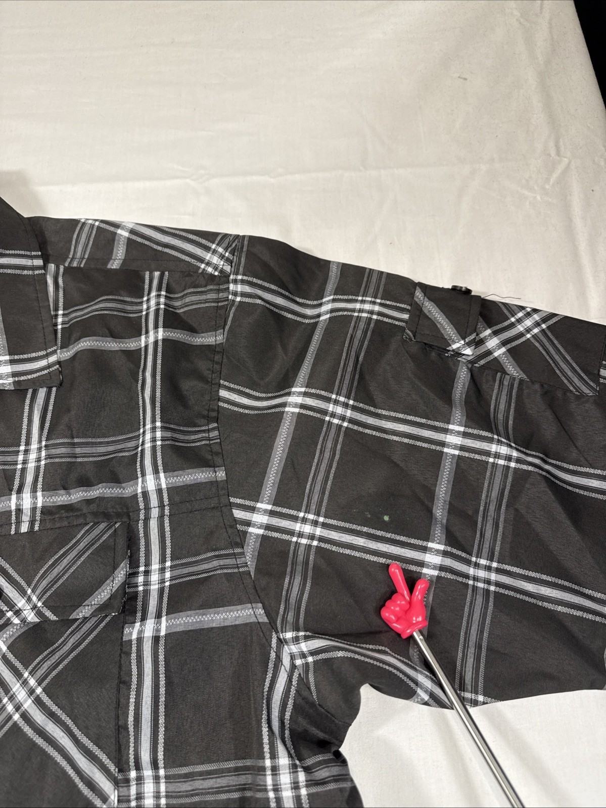 SHIRT SHORT SET Vintage Veezo Wear XL Mens Black Hip Hop Rap Festival Y2K gallery
