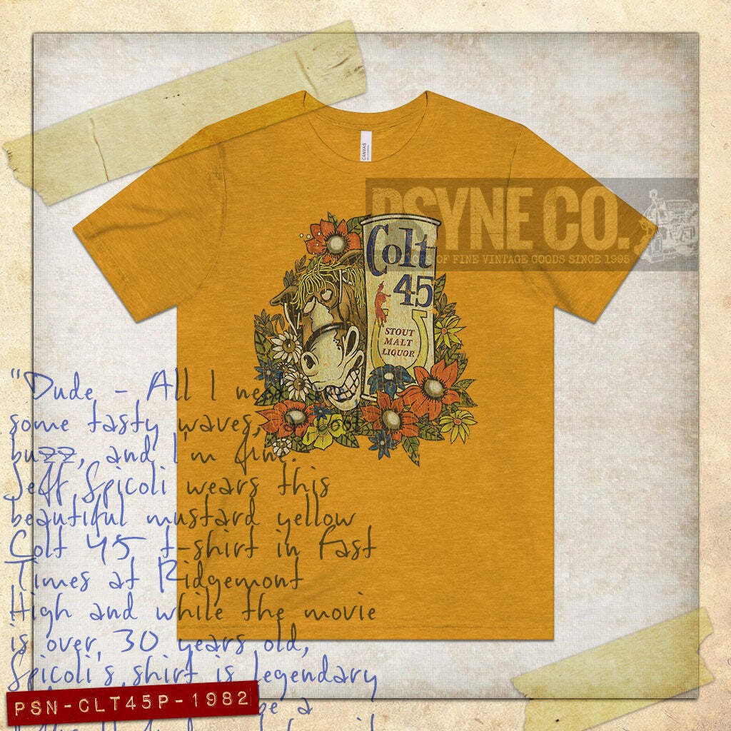 Colt 45 Party Mule 1982 Vintage Men's T-Shirt gallery