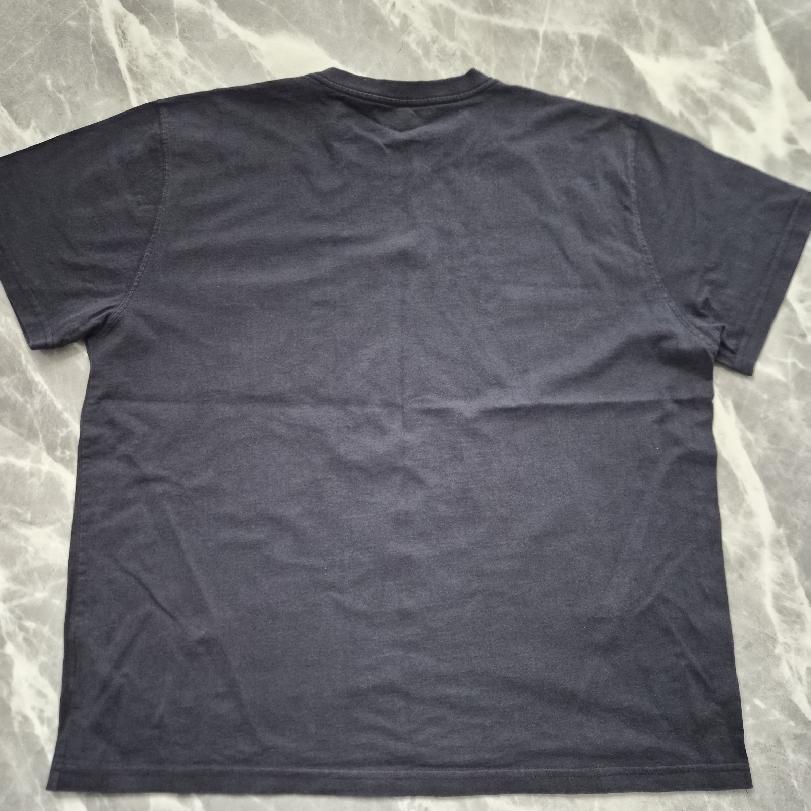 Dickies Navy Cotton Men's Short Sleeve Crew Neck Pocket Logo T-Shirt 2XL gallery