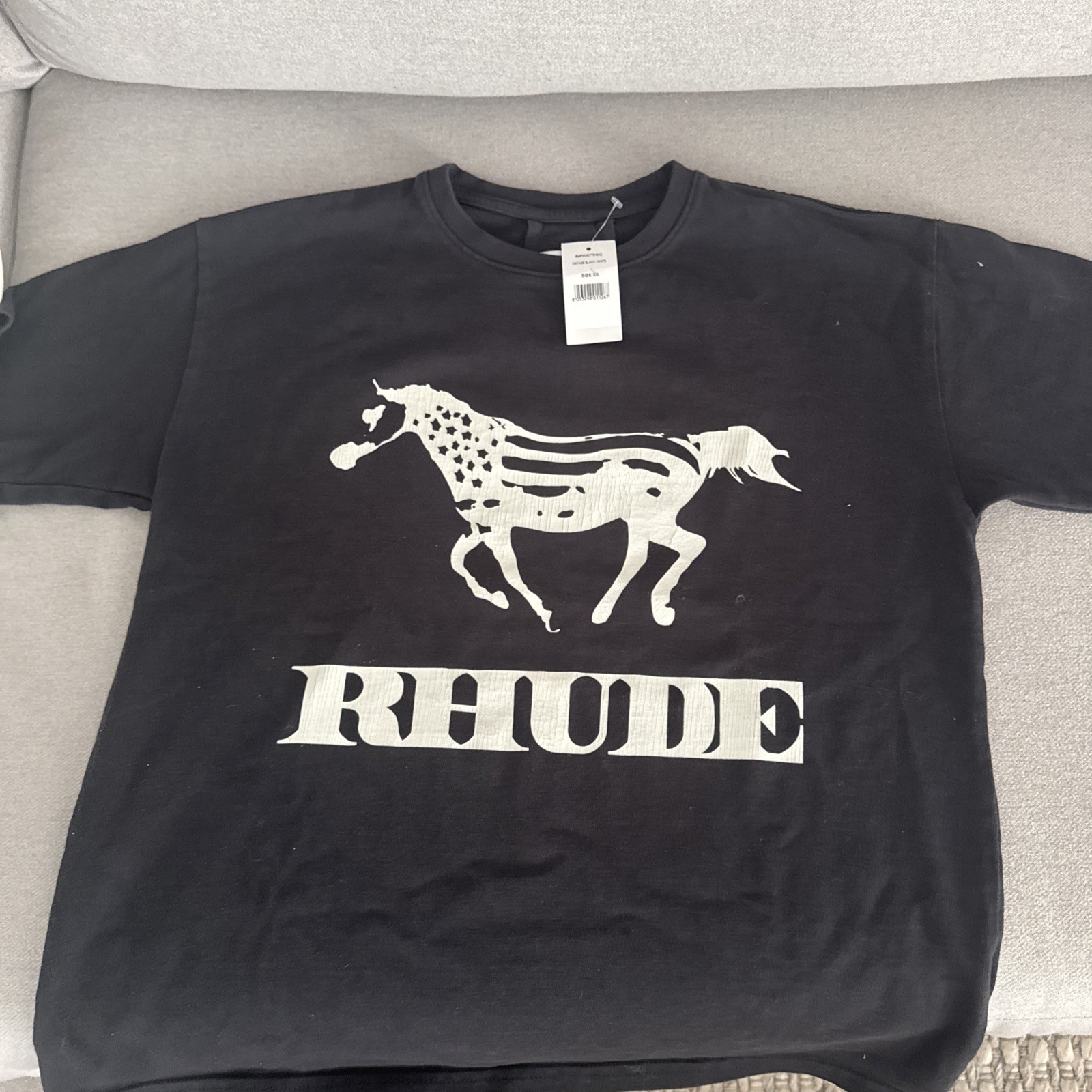 Rhude Men’s Tee Shirt Designer Size XS gallery