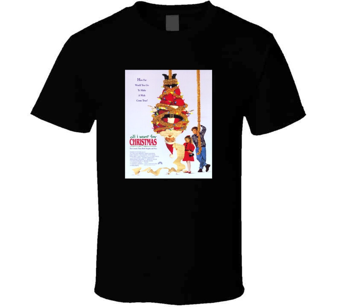 All I Want For Christmas Movie Tee Classic Holiday Movie T Shirt gallery