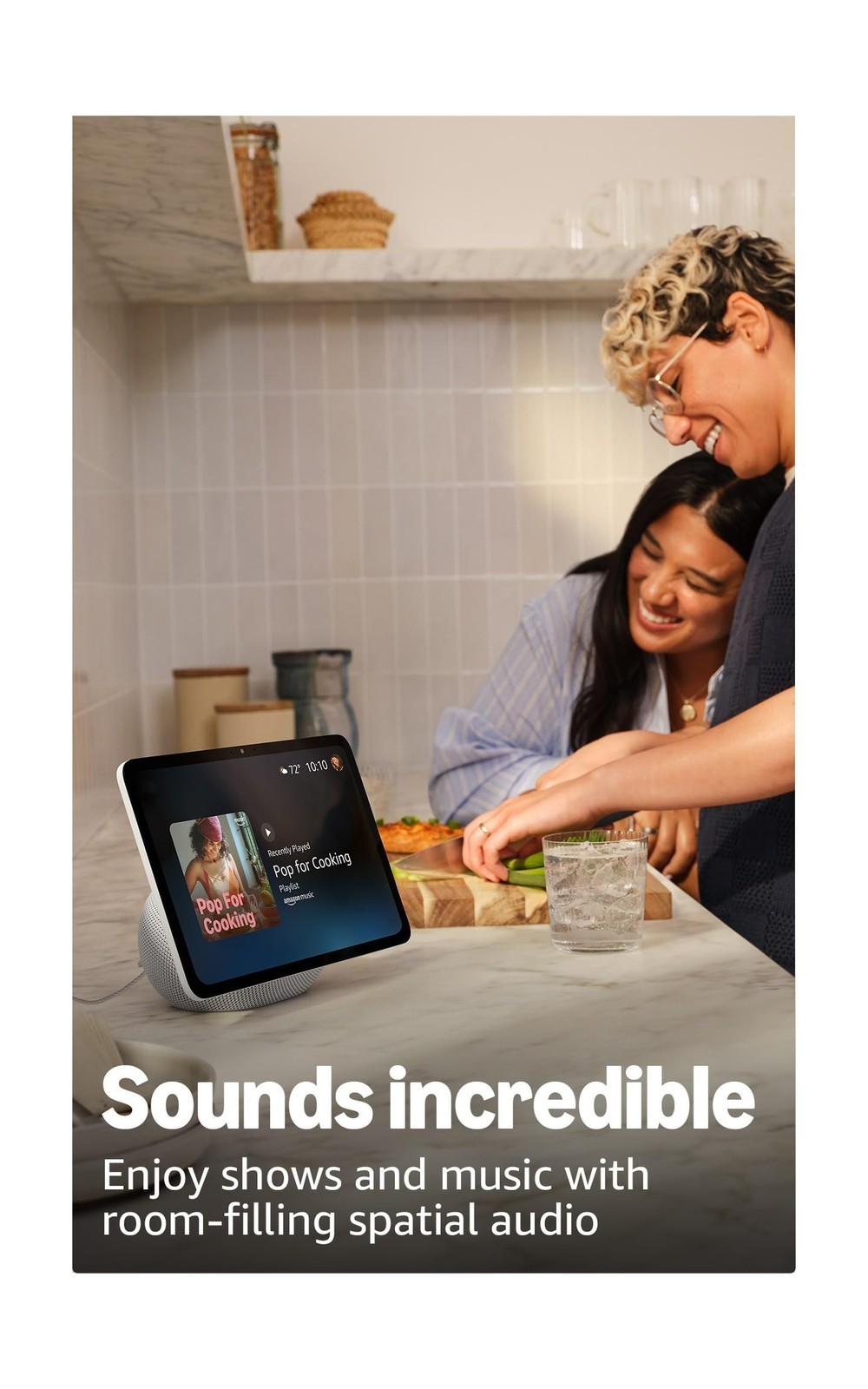 Echo Show 11 (Newest Model), Vibrant Full-Hd 11″ Display with More Viewing Area