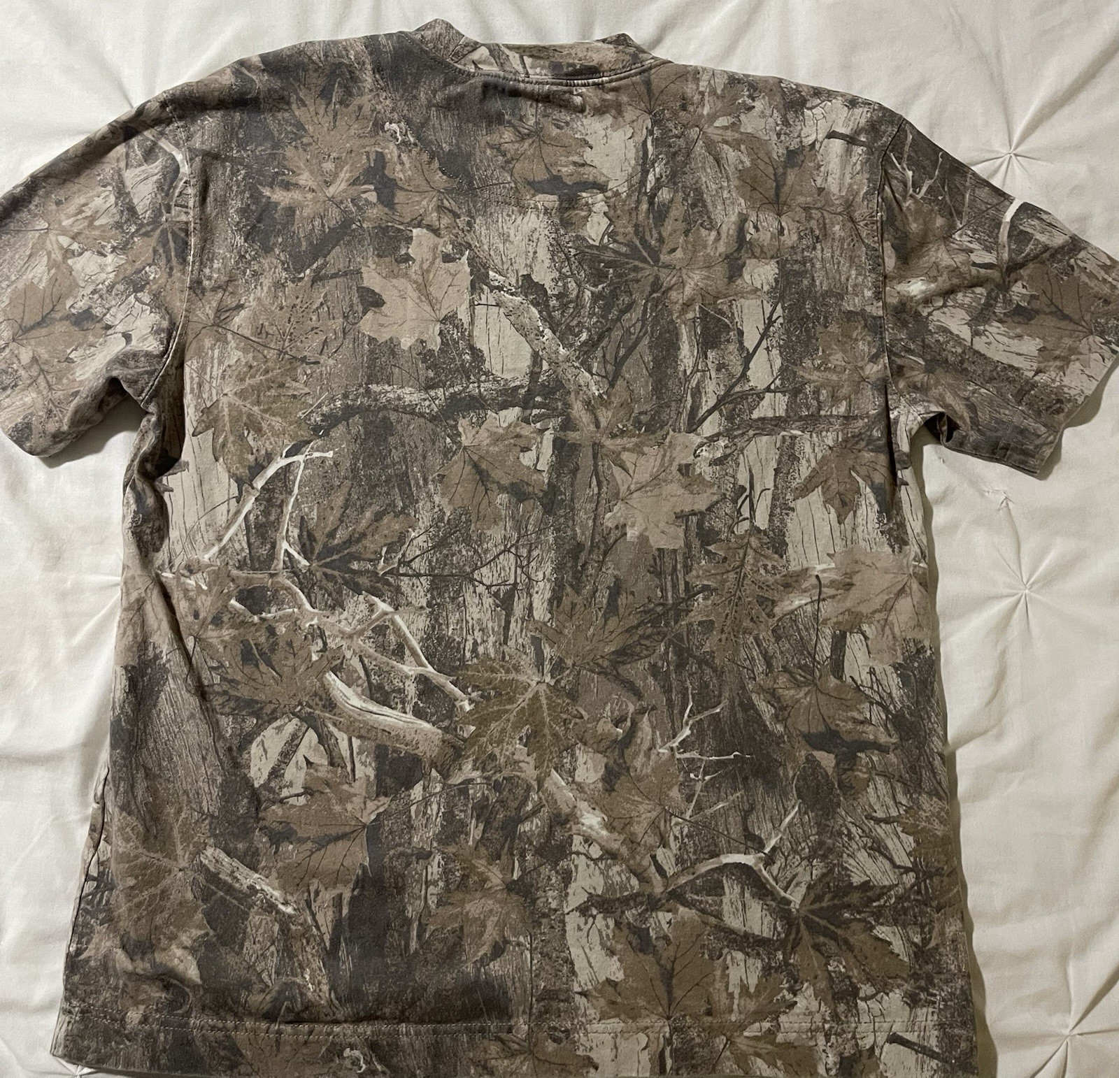 Hollister Heavyweight Boxy Fit Camo Crew Neck Short Sleeve Cotton Tee Men S gallery