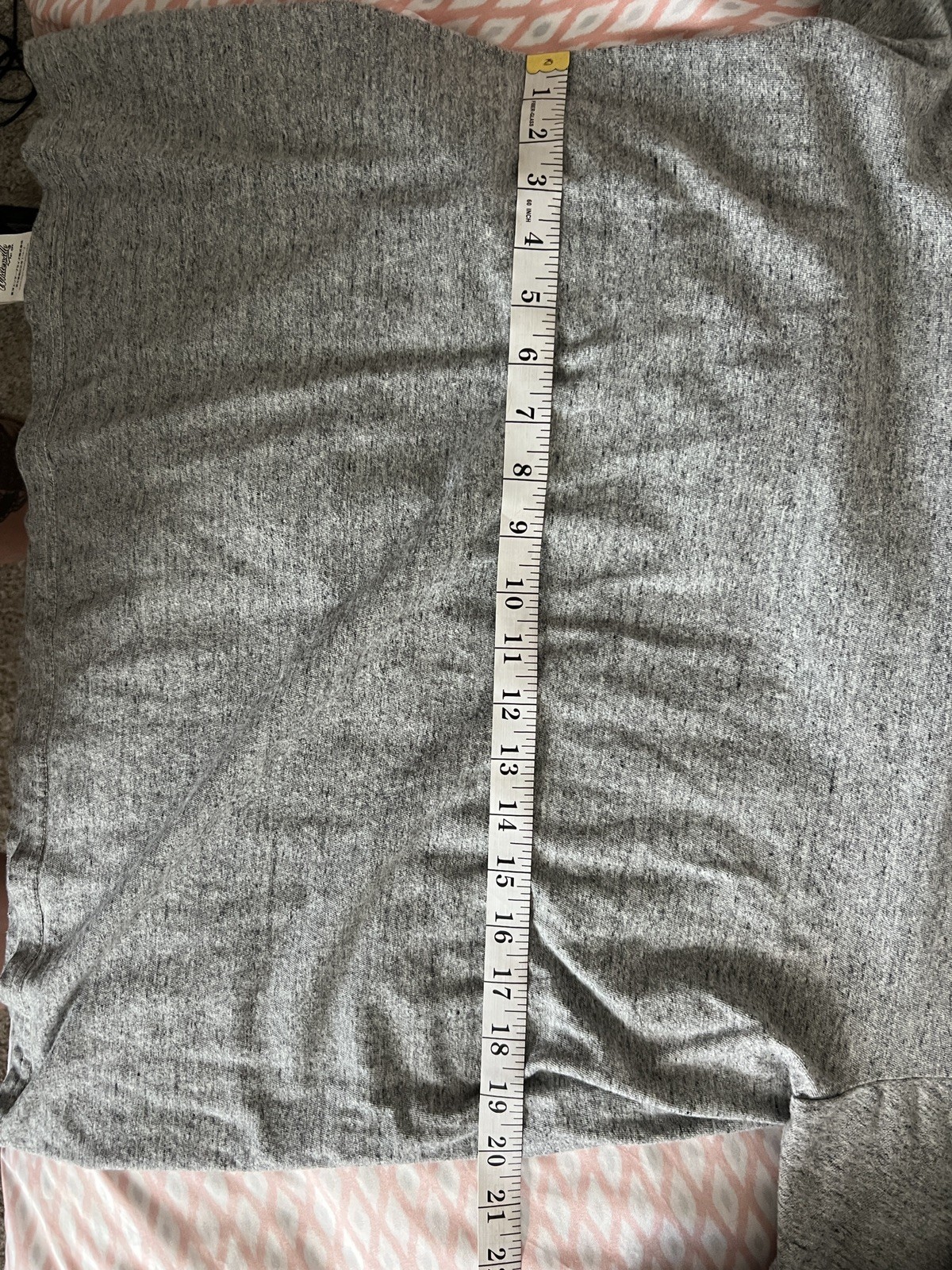 Whitesville Quali-T Heavyweight Gray Cotton Short Sleeve T-Shirt Size XL gallery