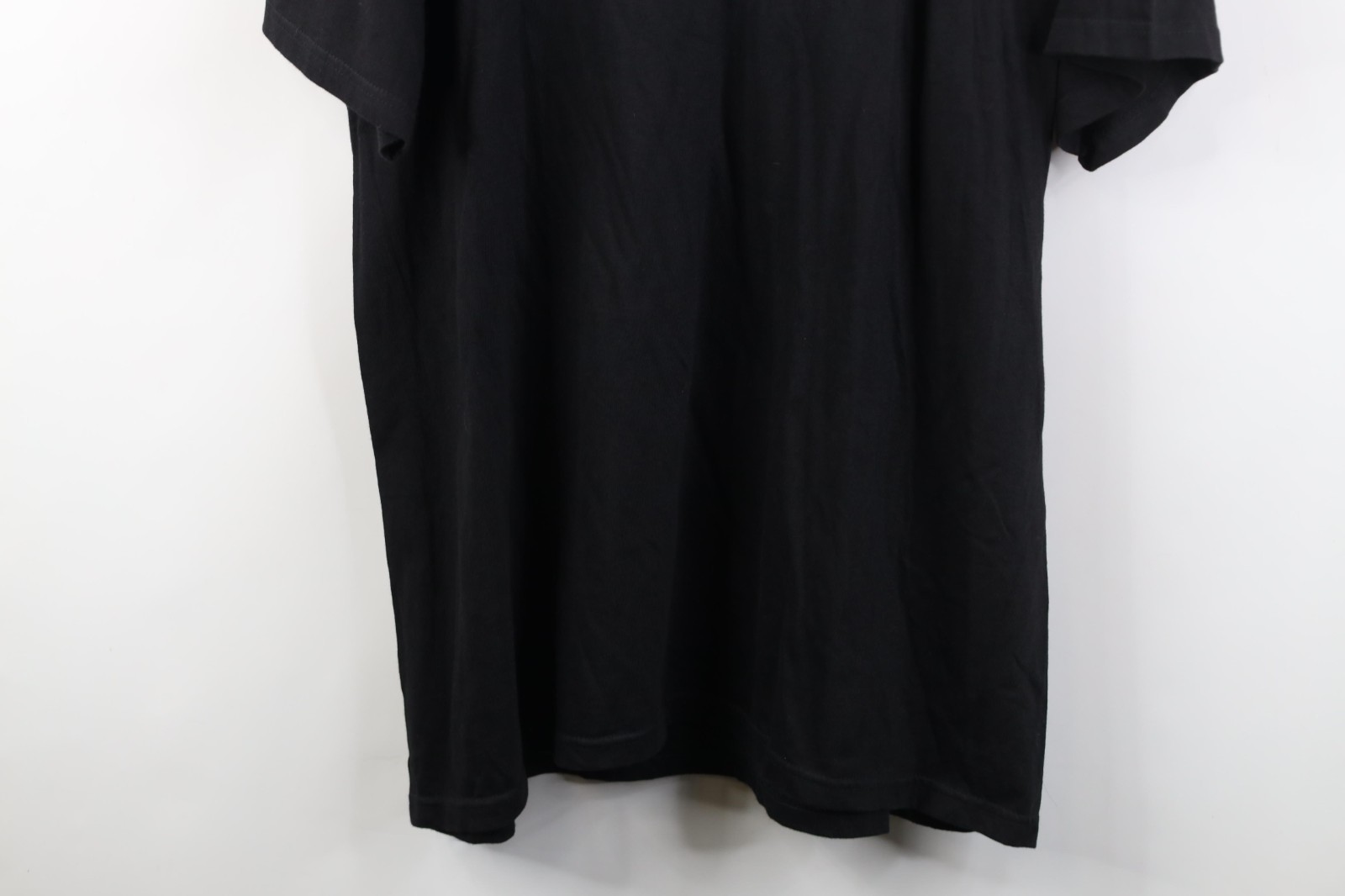 Vintage 90s Marithe Francois Girbaud Mens XL Spell Out Maze Baggy T-Shirt Black gallery