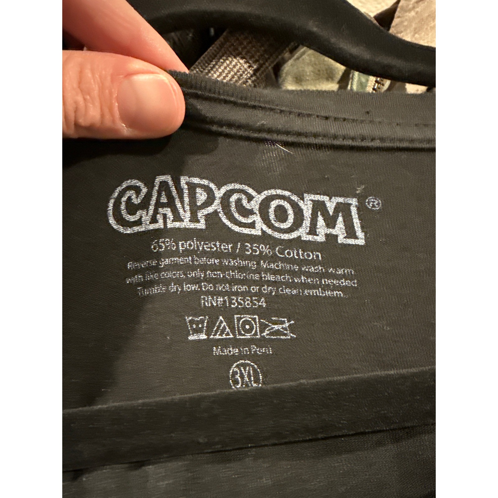 Capcom Street Fighter Mens 3XL Black T-Shirt 8-Bit Pixel Graphic Anime Ken Ryu gallery