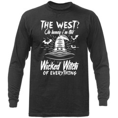 Halloween Costume Spooky Witches Pumpkin Ghost Graphic Long Sleeve