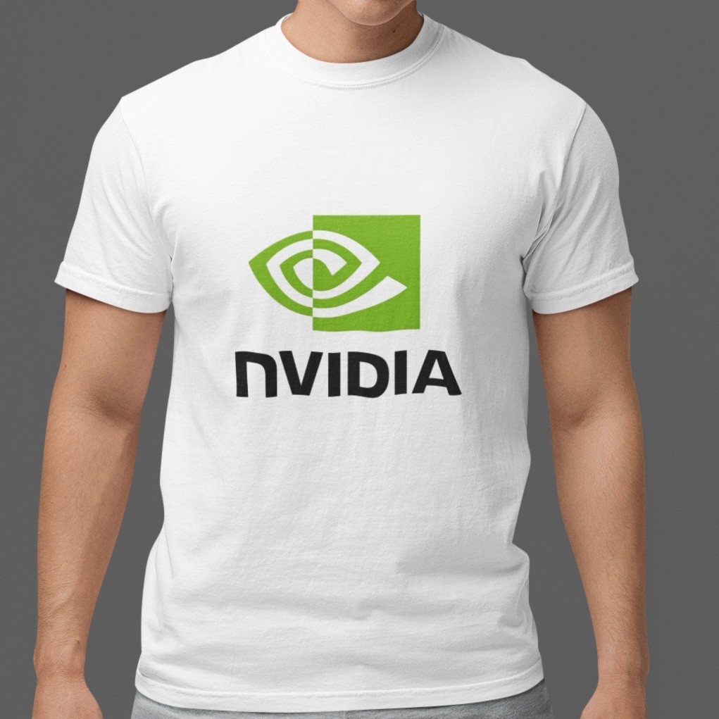NVIDIA Logo T Shirt Unisex Graphic Tee Casual Short Sleeve Top Men Women gallery
