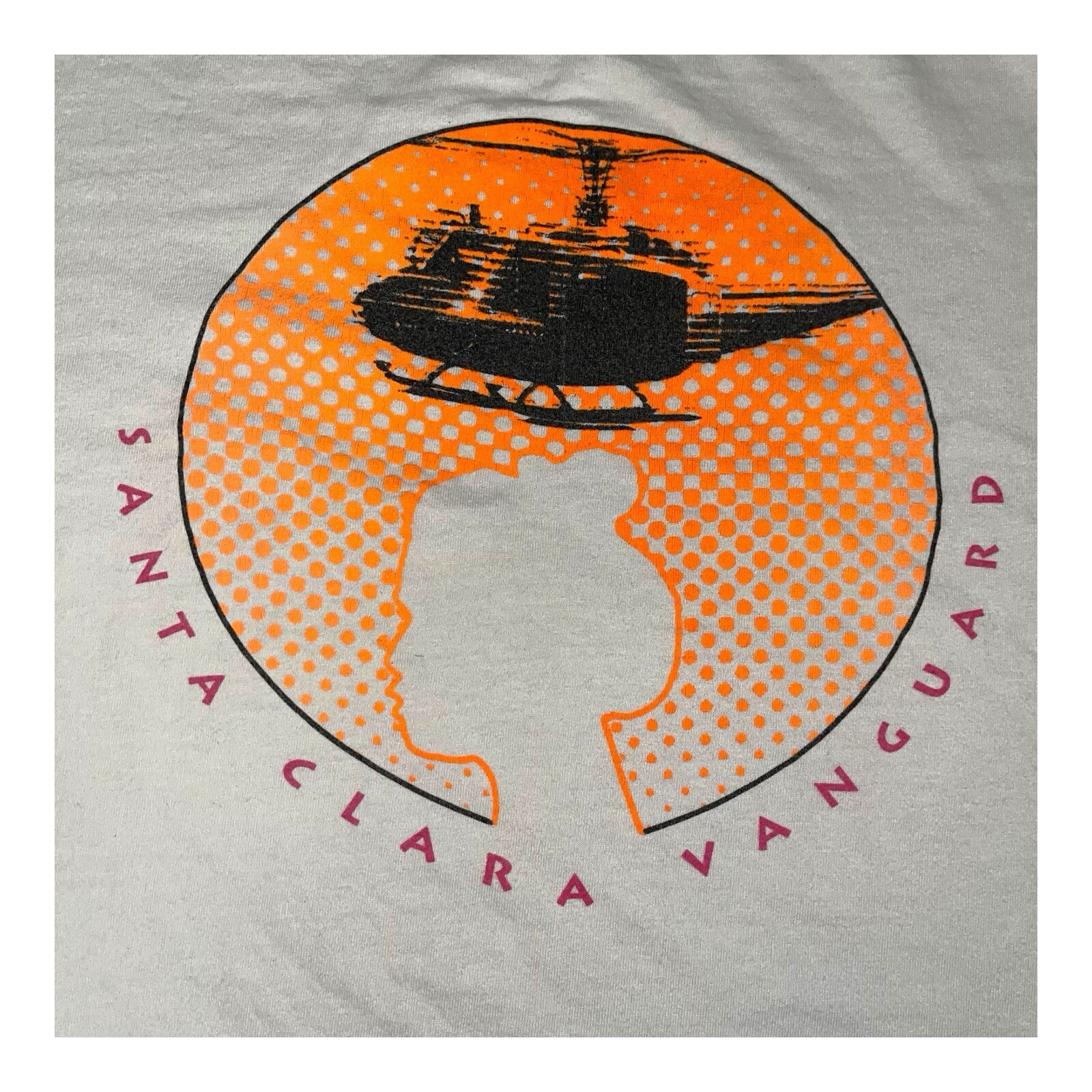 Vintage Santa Clara Vanguard T Shirt 1991 Summer Tour Mens X-LARGE Double Sided gallery