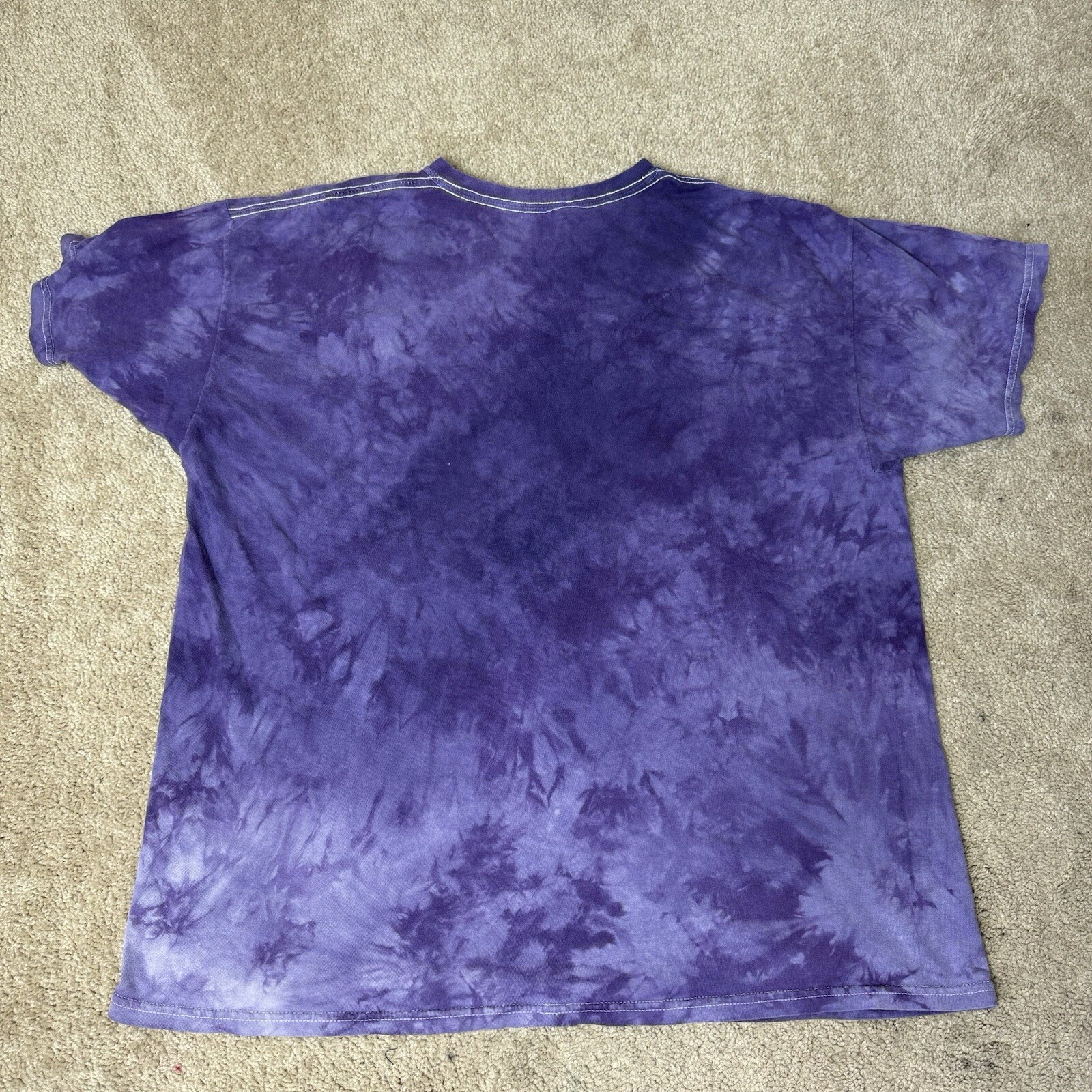 Tie dyed Wolves The Mountain Purple Shirt Mens Size XXL 2XL gallery