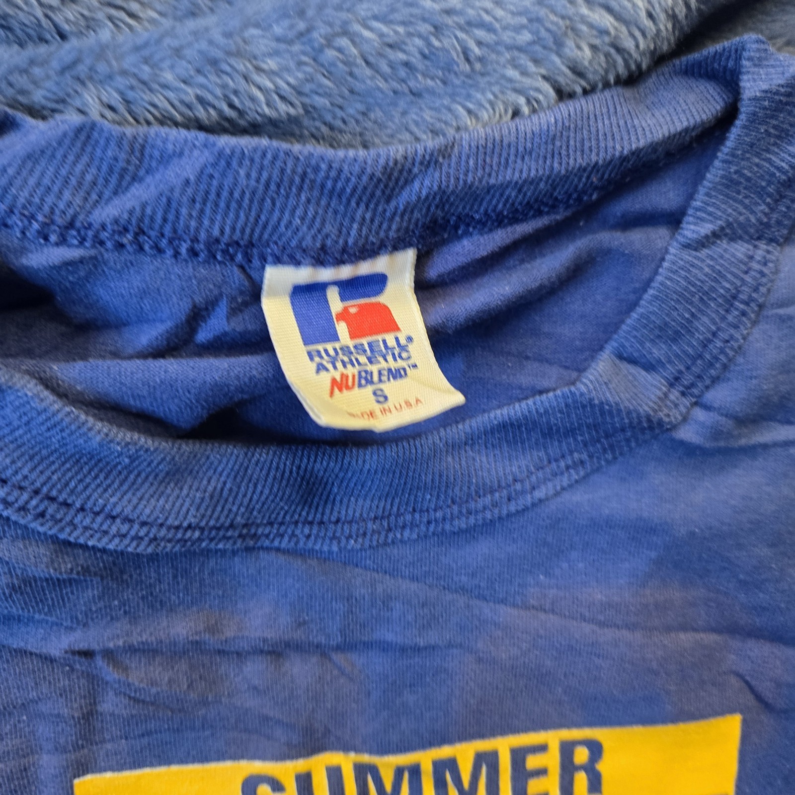 VTG Lowpoint Washburn Summer Ball Baseball Tee #20 S Made in USA gallery