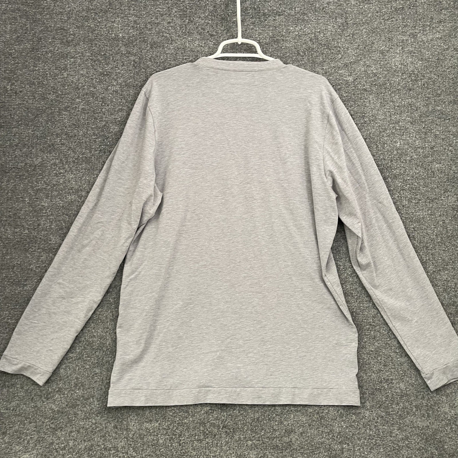 Rhone Element Lounge Henley Shirt Men’s Sz L Long Sleeve Casual Gray gallery