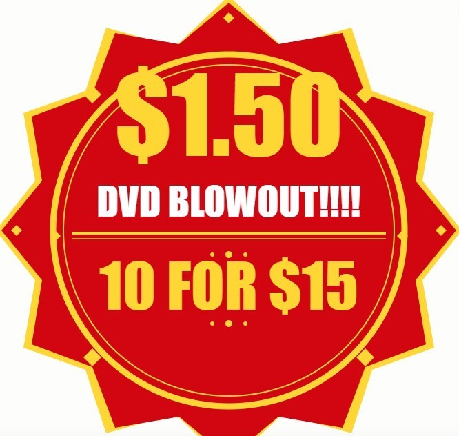 10 for $15 – DVD BLOWOUT SALE – PICK & CHOOSE (Batch #5)-Combined Shipping