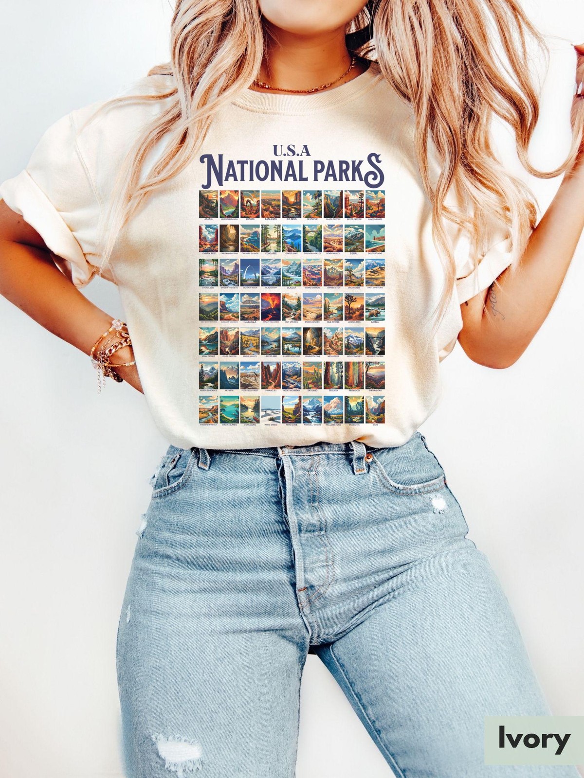 Comfort Colors® National Parks Shirt USA National Park Camping Gift Nature Lover gallery