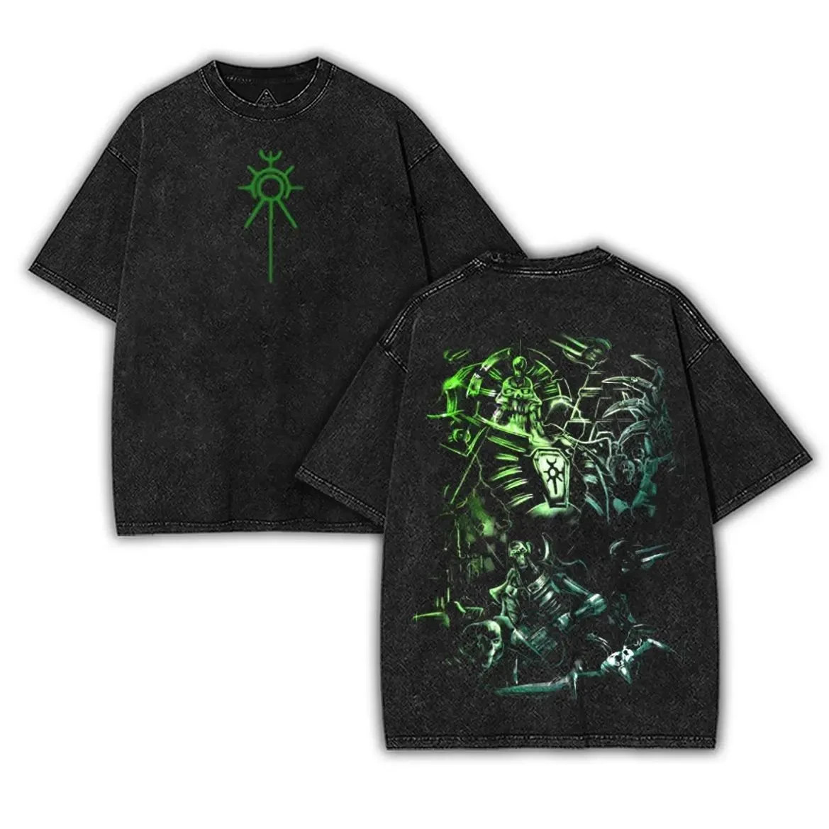 Necrons Unisex Lightweight Cotton T-Shirt, Wargames, Necrontyr Design