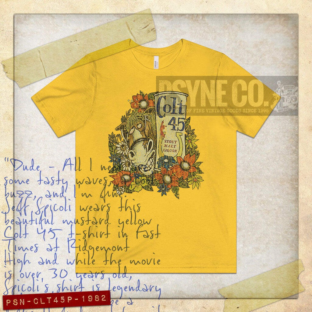 Colt 45 Party Mule 1982 Vintage Men's T-Shirt gallery