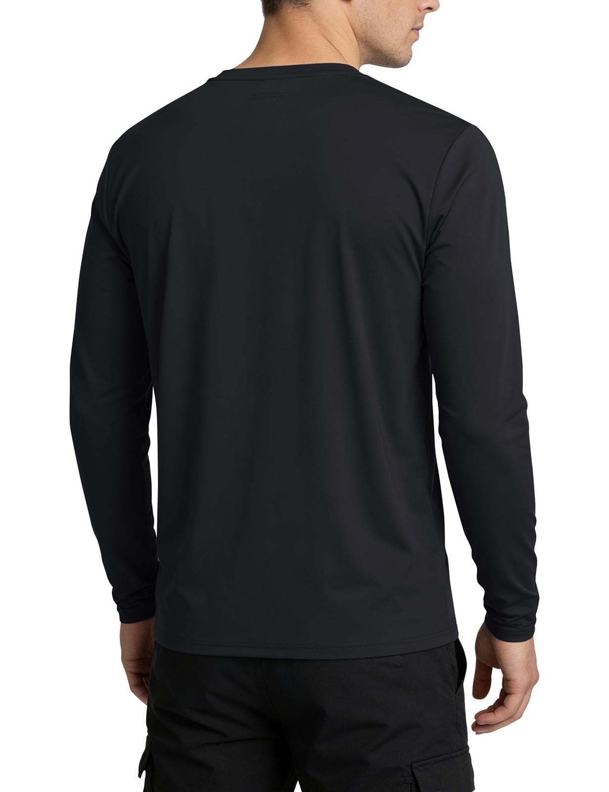 Men's Sun Protection T-Shirts UV SPF UPF 80+ Long Sleeve Rash Guard Fishing Tops gallery