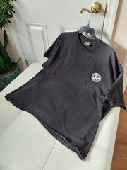Harley Davidson Biker To The Bone Men’s Black T-Shirt Size 4XTall MASSACHUSETTS.