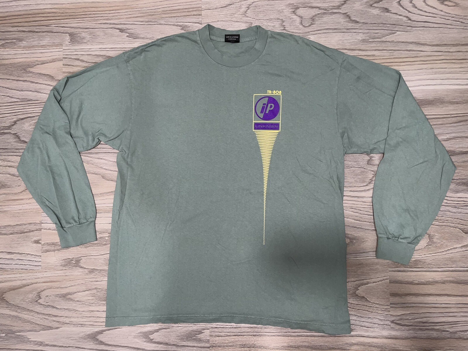 UNKNWN X Ignored Prayers Miami (2019) Green Long Sleeve T-Shirt Mens 2XL Lebron gallery