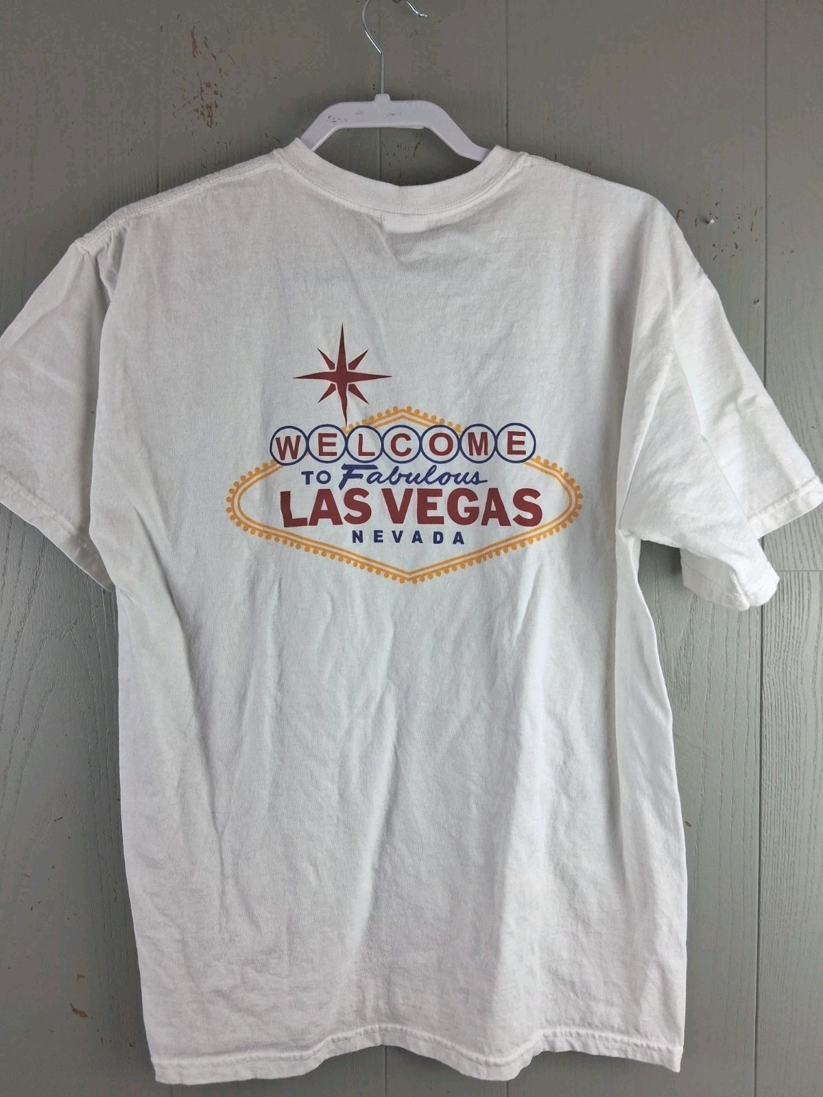 Grazie Venetian Las Vegas T Shirt White Large Graphic Vintage Preshrunk Classic gallery