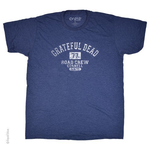 GRATEFUL DEAD-ROAD CREW-CORNELL 77-TSHIRT S-M-L-XL-XXL Garcia ,Lesh, Wier, Hart gallery
