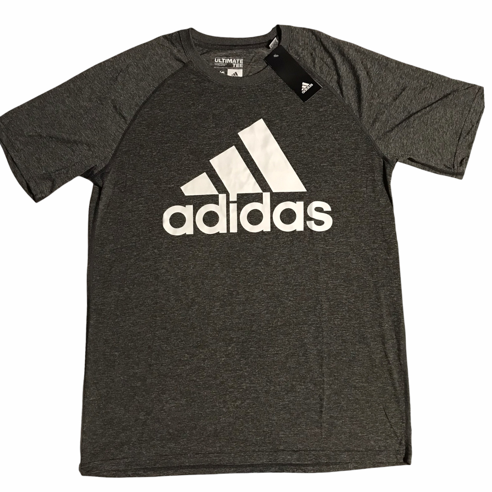 Adidas Men's Ultimate Graphic T-Shirt Size M-XL Black Navy Blue White Gray gallery