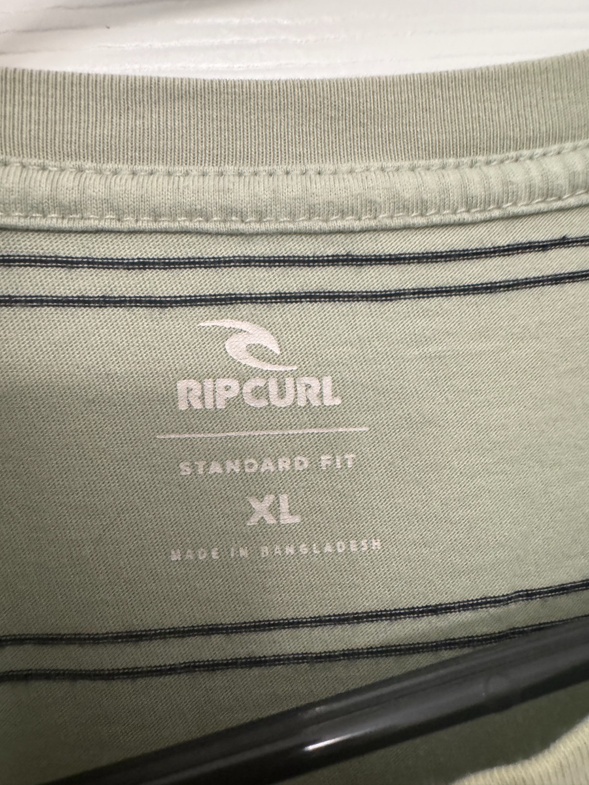 Rip Curl Plain Stripe Men's T Shirt - Size XL gallery