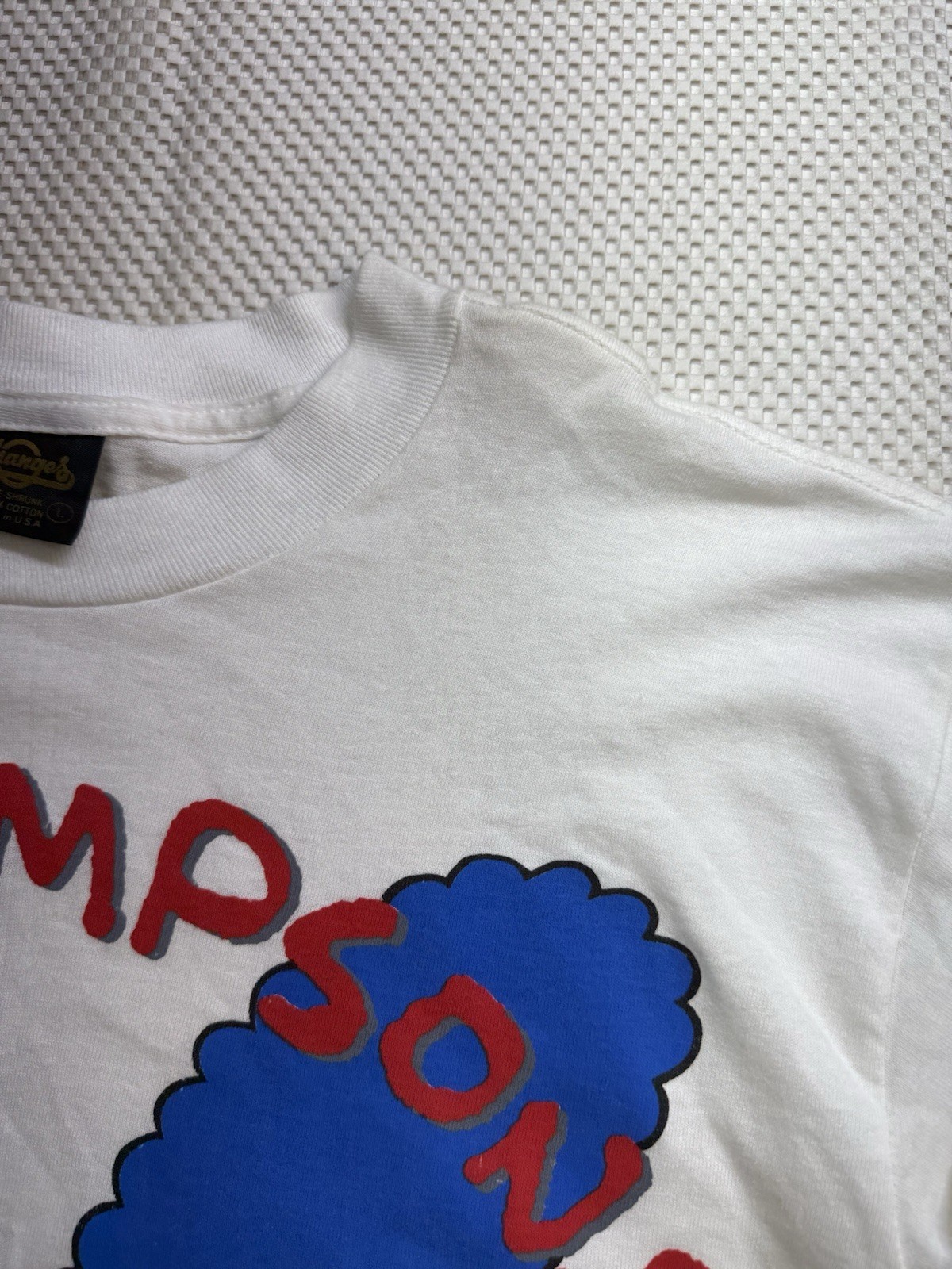 Vintage 1989 The Simpsons Shirt Mens XL White Family Graphic Changes USA XL NEW gallery