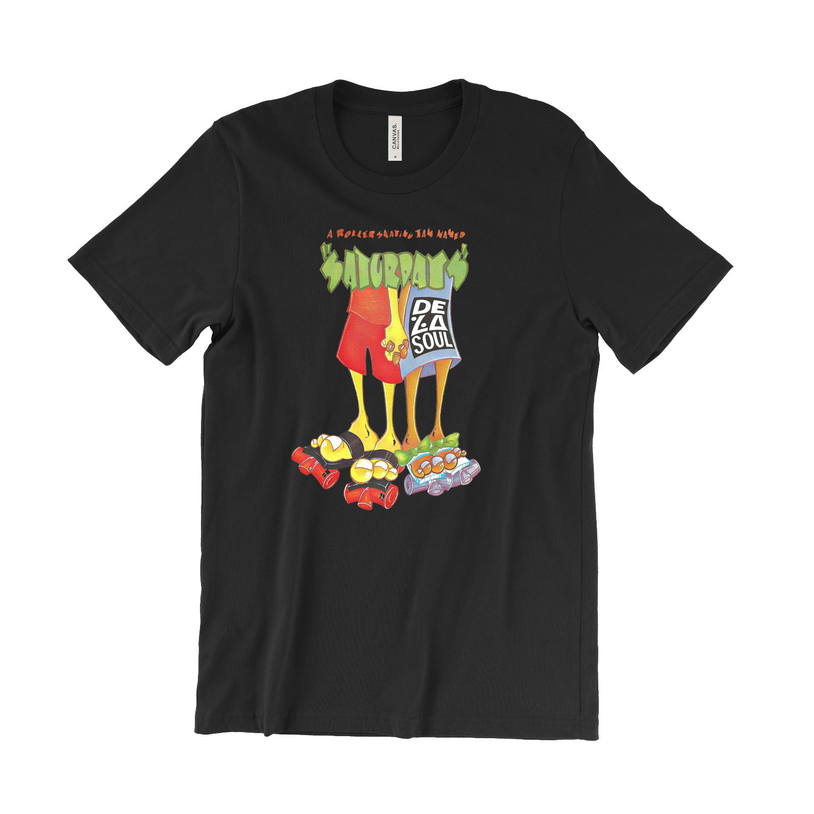 De La Soul Saturdays T Shirt – A Roller Skating Jam named 3 Feet High and Rising