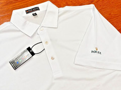 *** Rolex New Peter Millar Golf / Tennis Shirt Men’s Low Key Mens XL New ***
