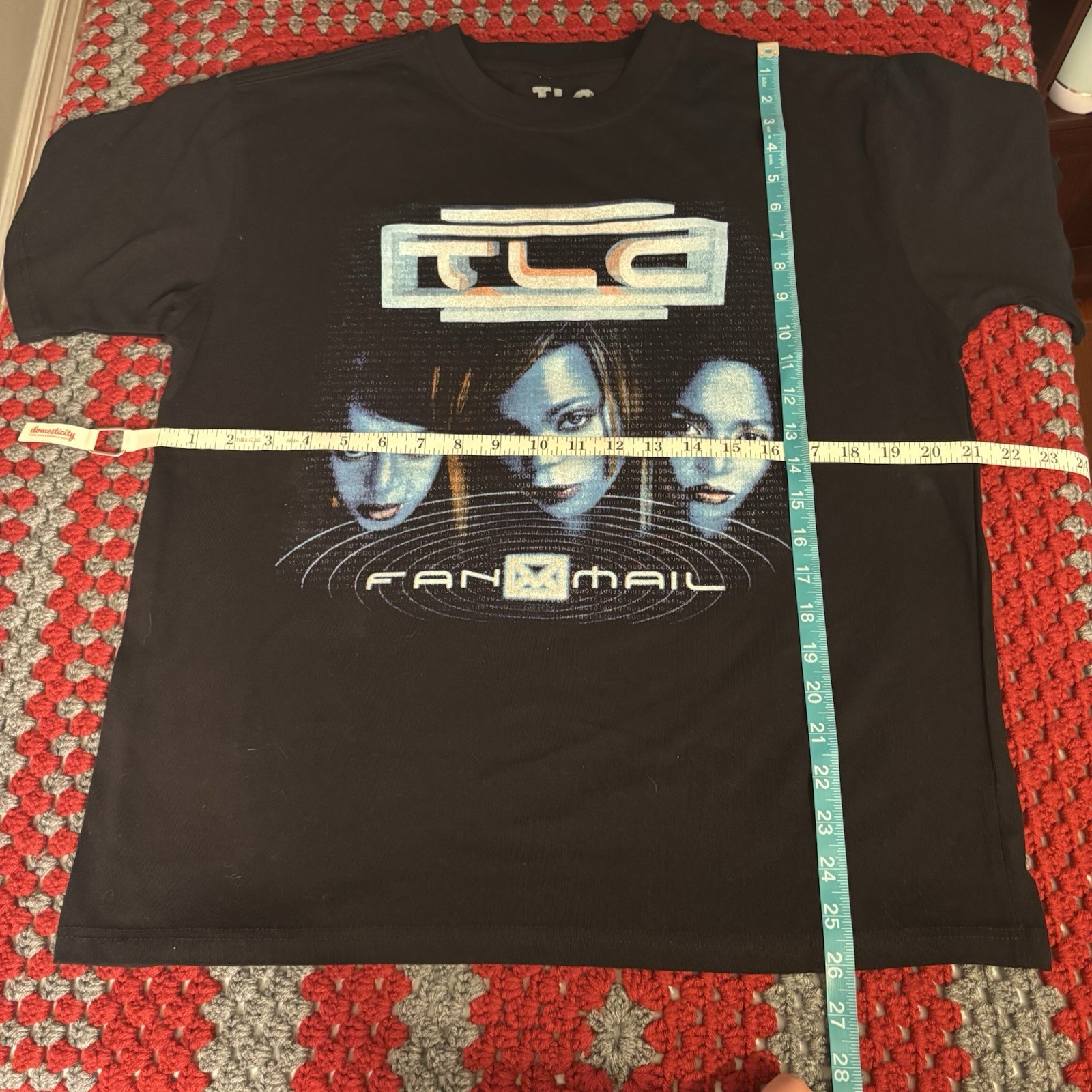 NWOT TLC Fan Mail T Shirt Size Medium Band Tee 90s Hip Hop Rap Music Retro Tee gallery