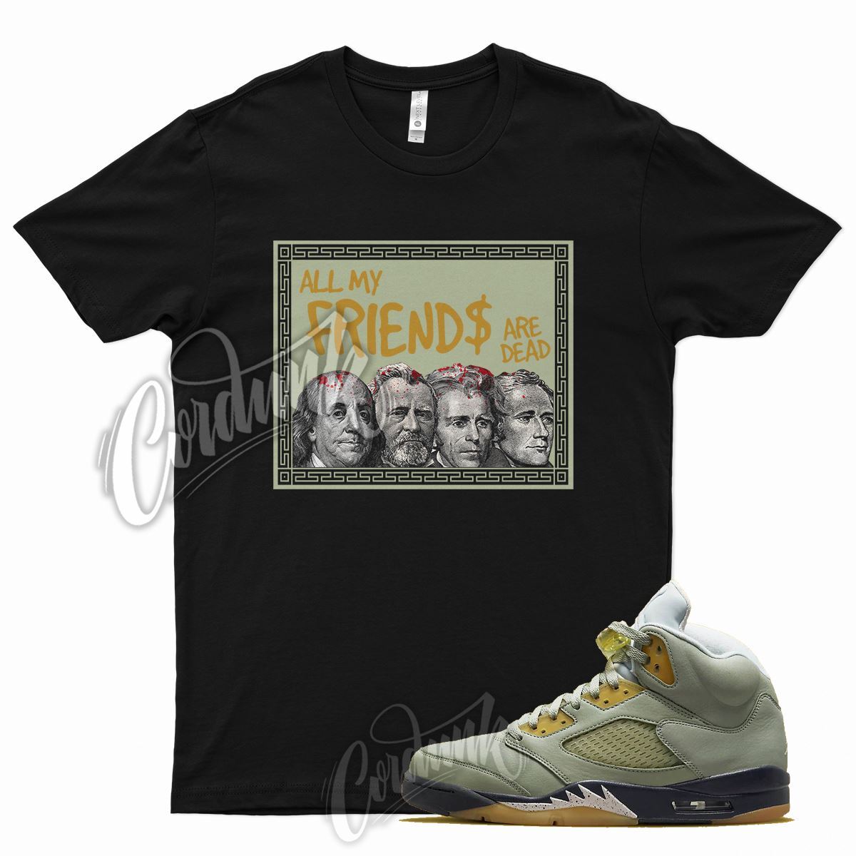 FRIENDS T Shirt for J1 5 Jade Horizon Light Silver Anthracite Pink Glaze 1 gallery