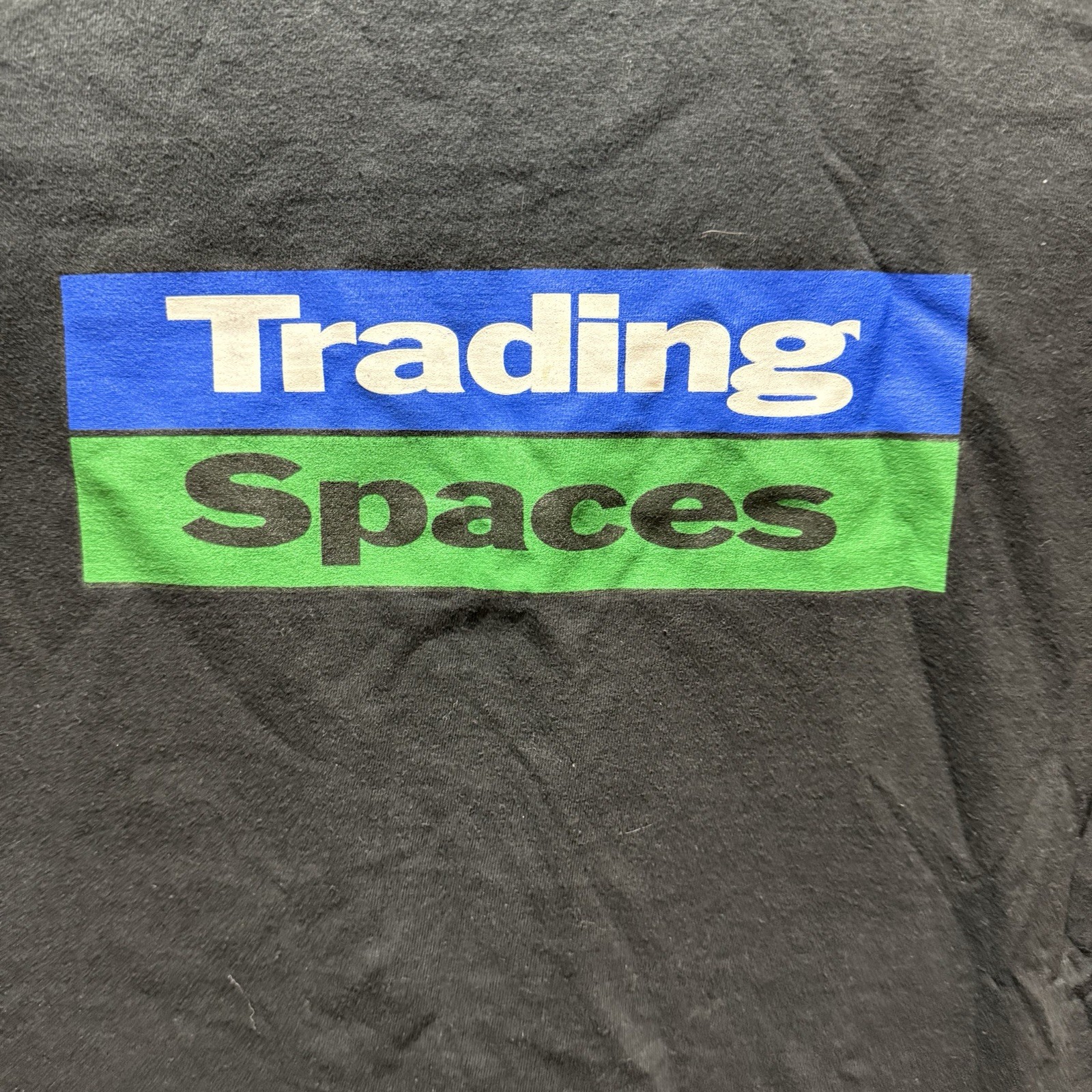 Vintage Discovery Channel TLC Trading Spaces T-Shirt Size XL Black Short Sleeve gallery