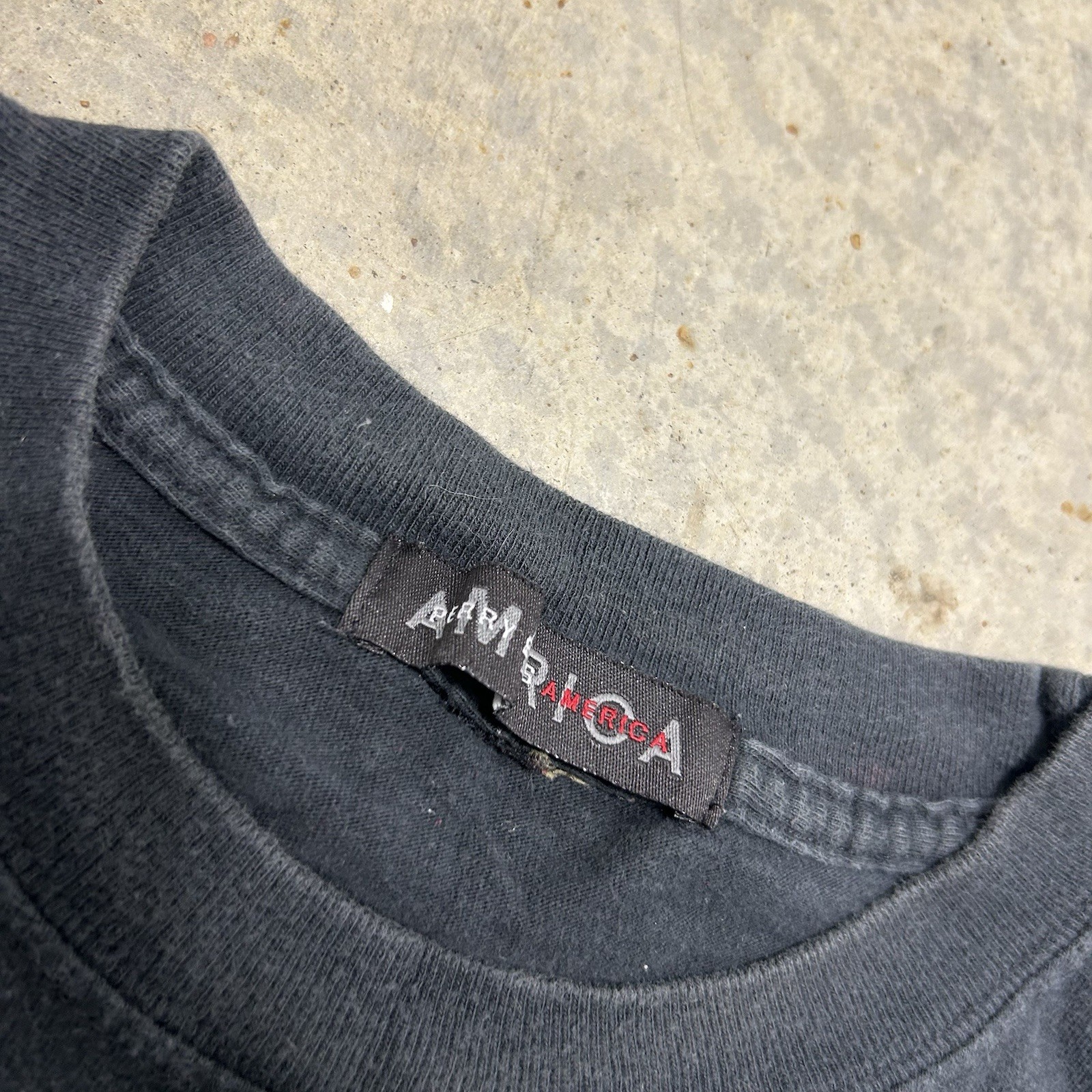 Vintage Y2K America Perry Ellis T-Shirt Black No Size gallery