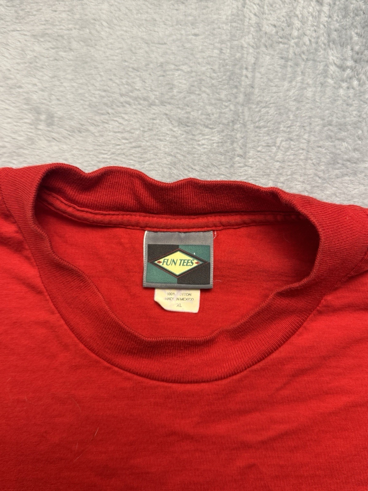Vintage 90s Graphic Fishing T-Shirt XL “Blue Fish” Surf Beach Coastal Fun Tees gallery