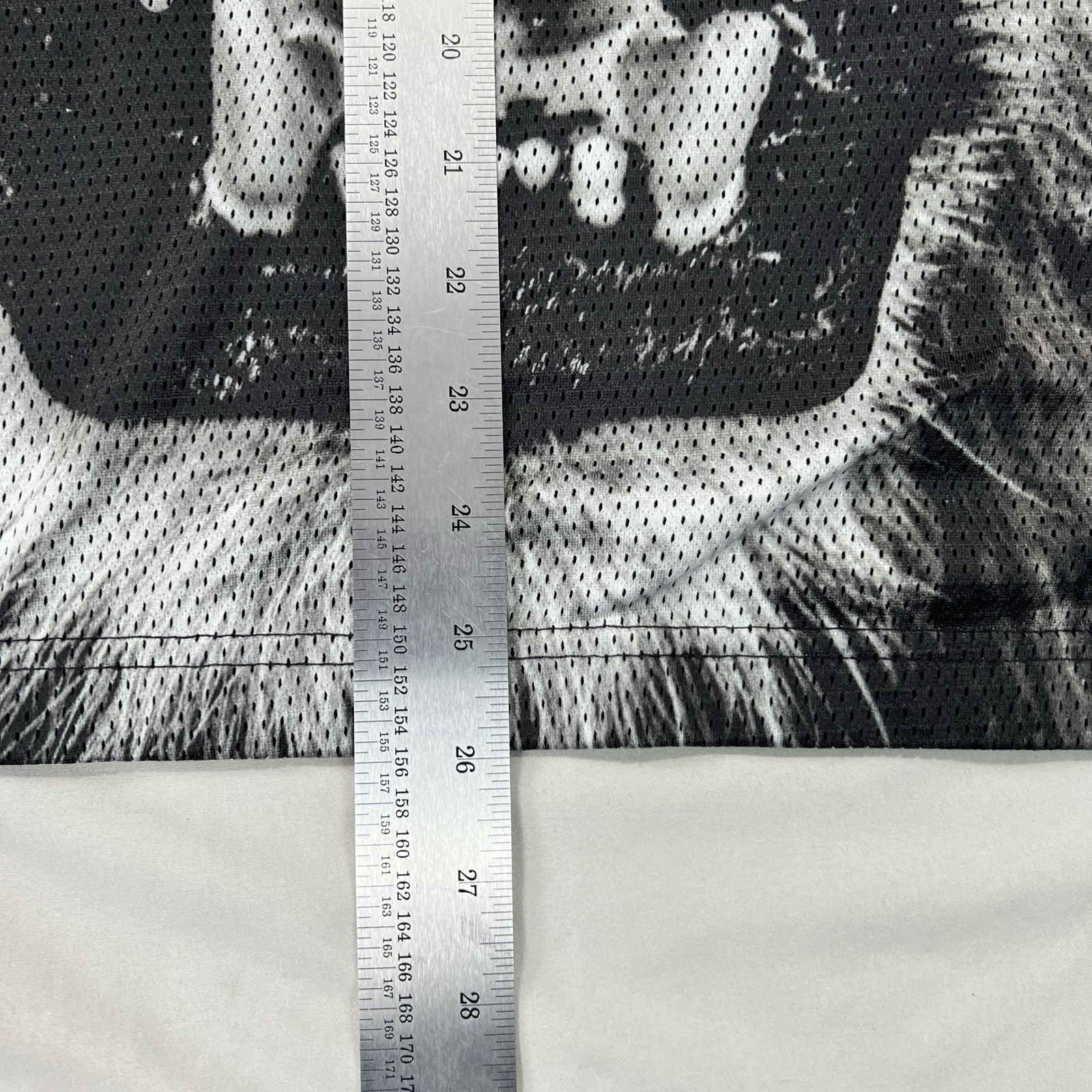 Hybrid Tees Shirt Mens Large Black Lion Athletic Breathable Stretch Crew gallery