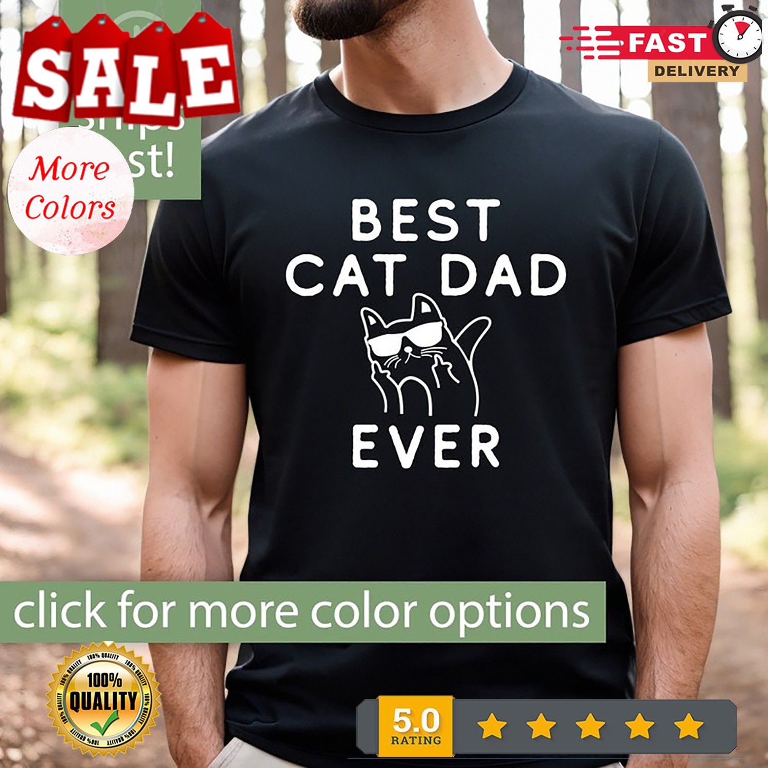 Cat Dad Shirt,Cat Dad Gift for Him,Cat Lover Shirt,Cat Dad Tshirt,Cat Dad... gallery