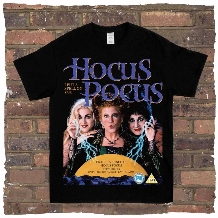 Hocus pocus vintage tshirt reprint_ vintage movie tshirt