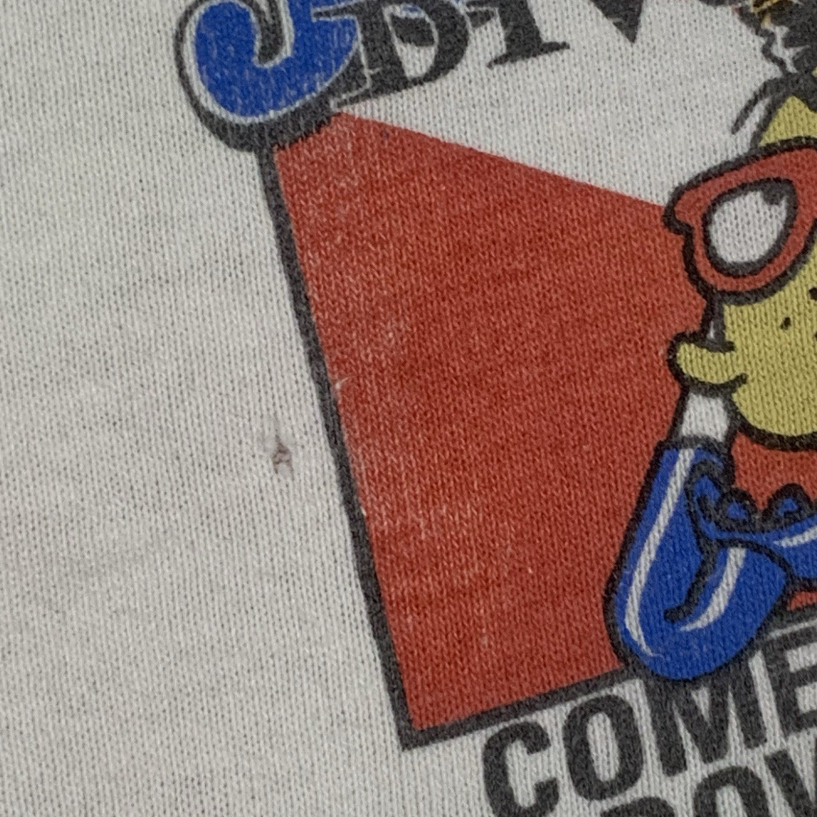 Vtg 90s Big Johnson Mens Medium White Short Sleeve Shirt Funny NSFW Adult Humor gallery