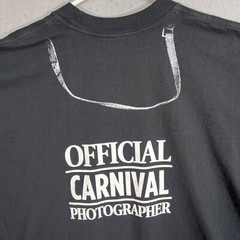 BSTOW Official Carnival Photographer Graphic T-Shirt XXL Black Mens
