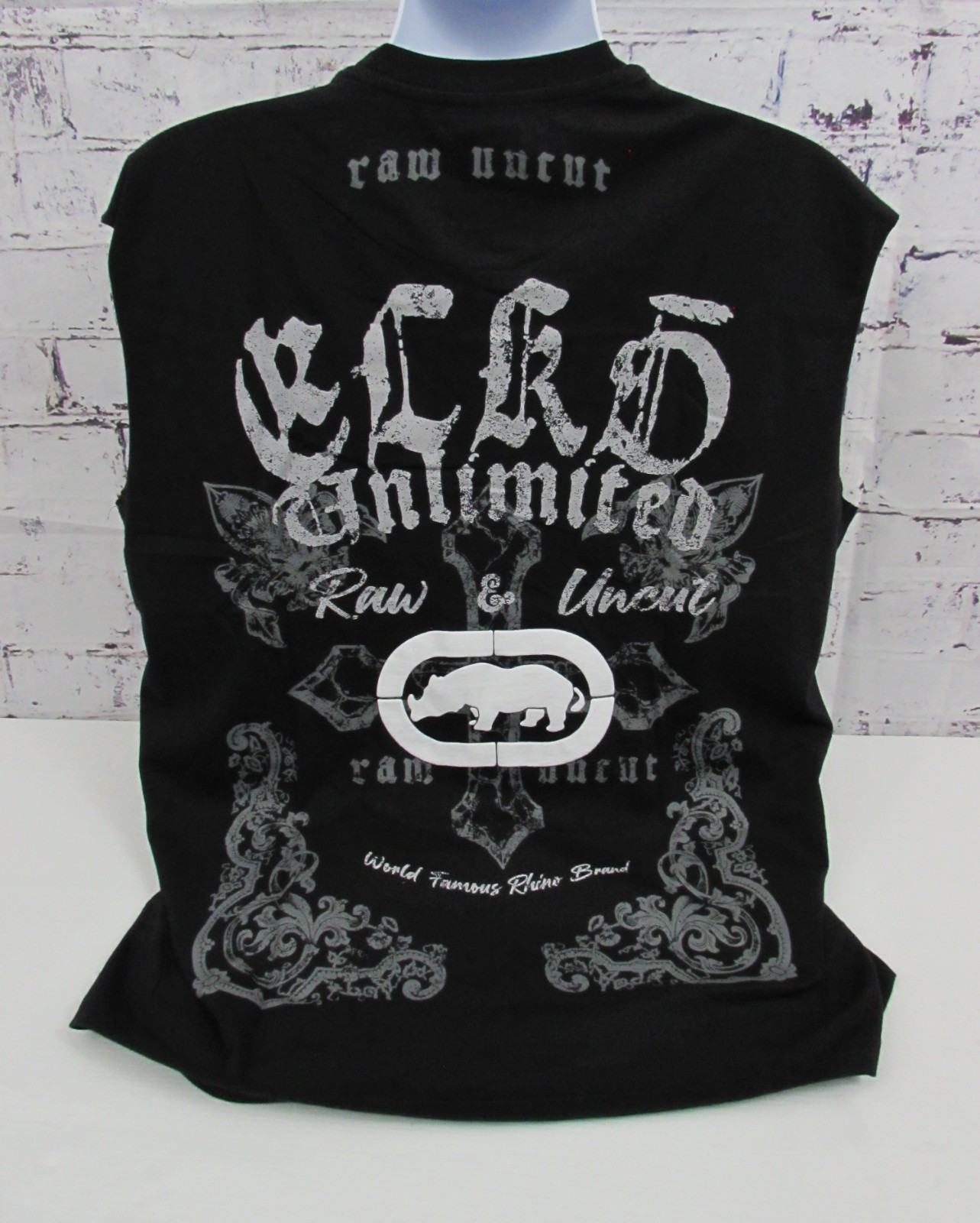 Ecko Unltd Shirt Adult Medium Black Tank Top Graphic Outdoor Sports Men's NWT. gallery