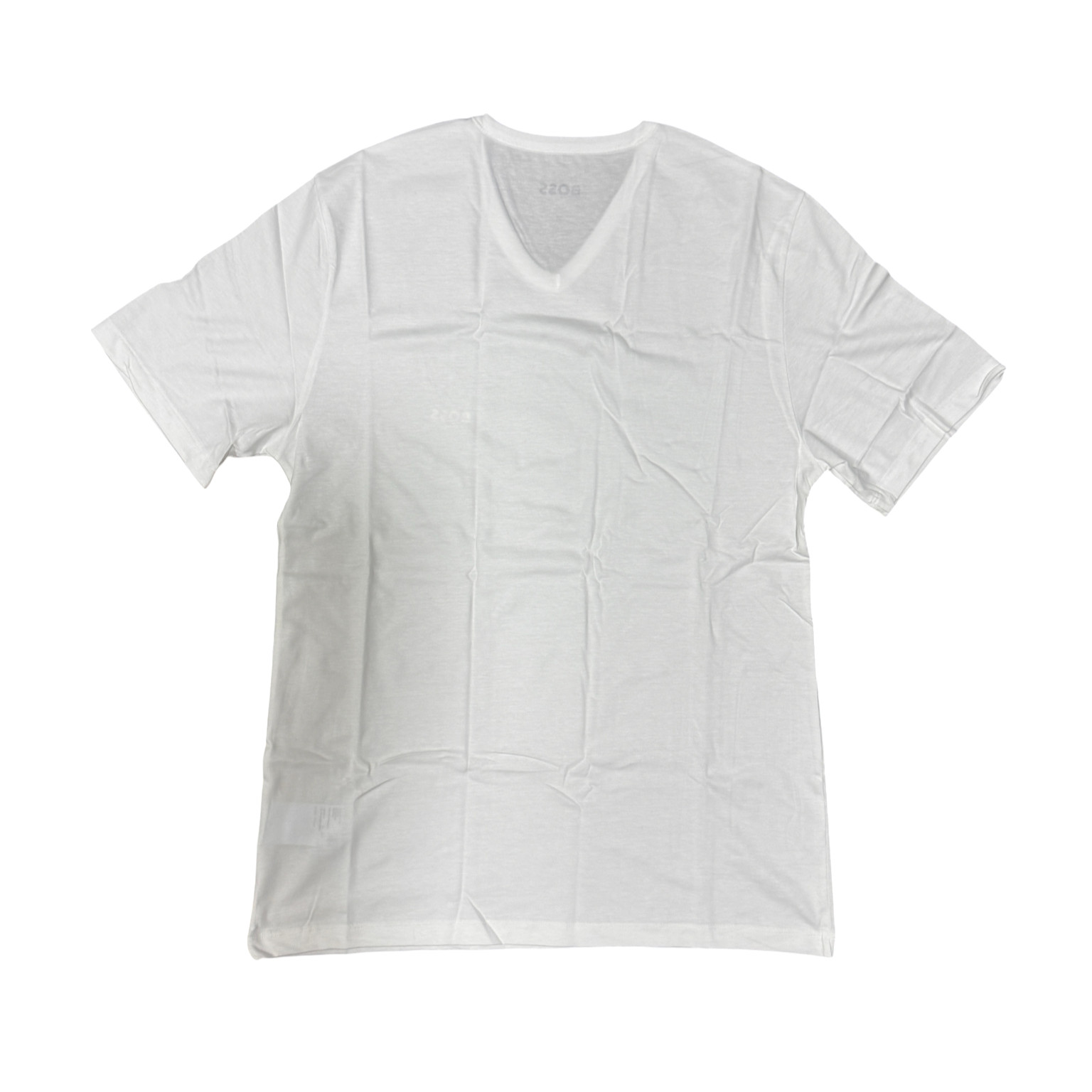 BOSS V-Neck Mens T-Shirts 3 Pack Multicoloured Short Sleeve With Logo gallery