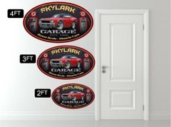 1968 Buick Skylark GS Hardtop Classic Car Garage Sign Wall Art Graphic Sticker