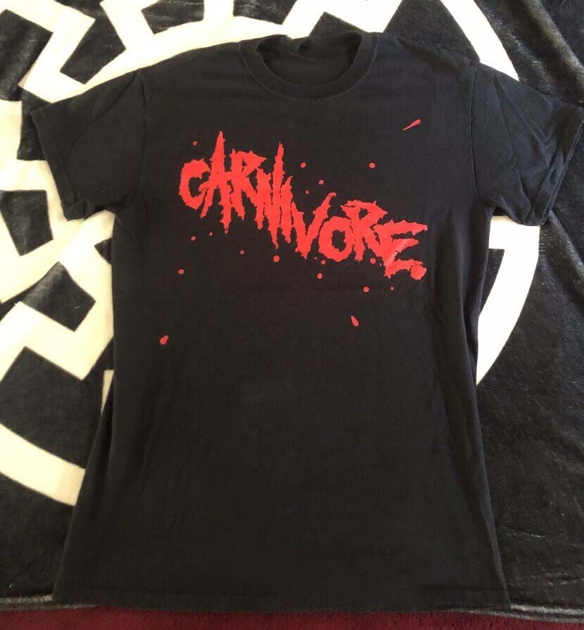 Logo Carnivore Black Color 100% Cotton All Size Shirt BL896 gallery