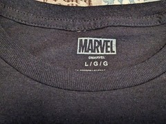 New Deadpool Wolverine Large T Shirt Clawed Marvel Black