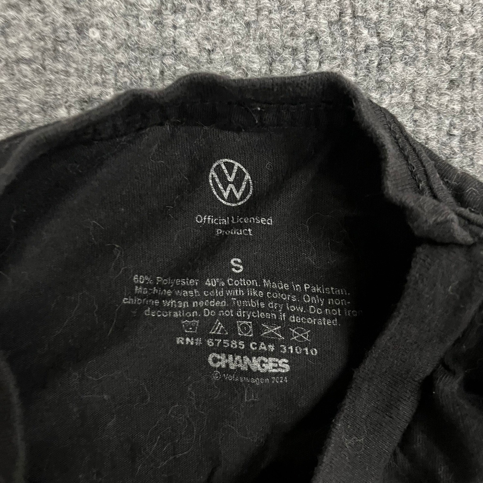 Volkswagen T-Shirt Mens Size S Black Racing GTI Graphic Short Sleeve Cotton gallery